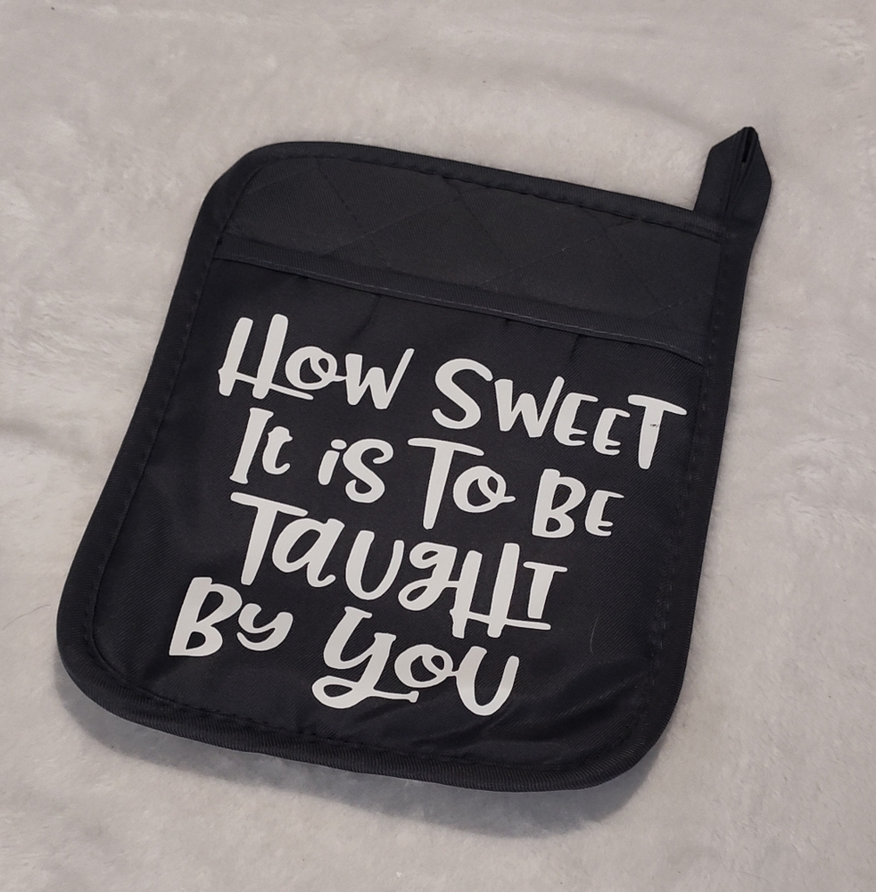 NWOT! Teacher Pot Holder
